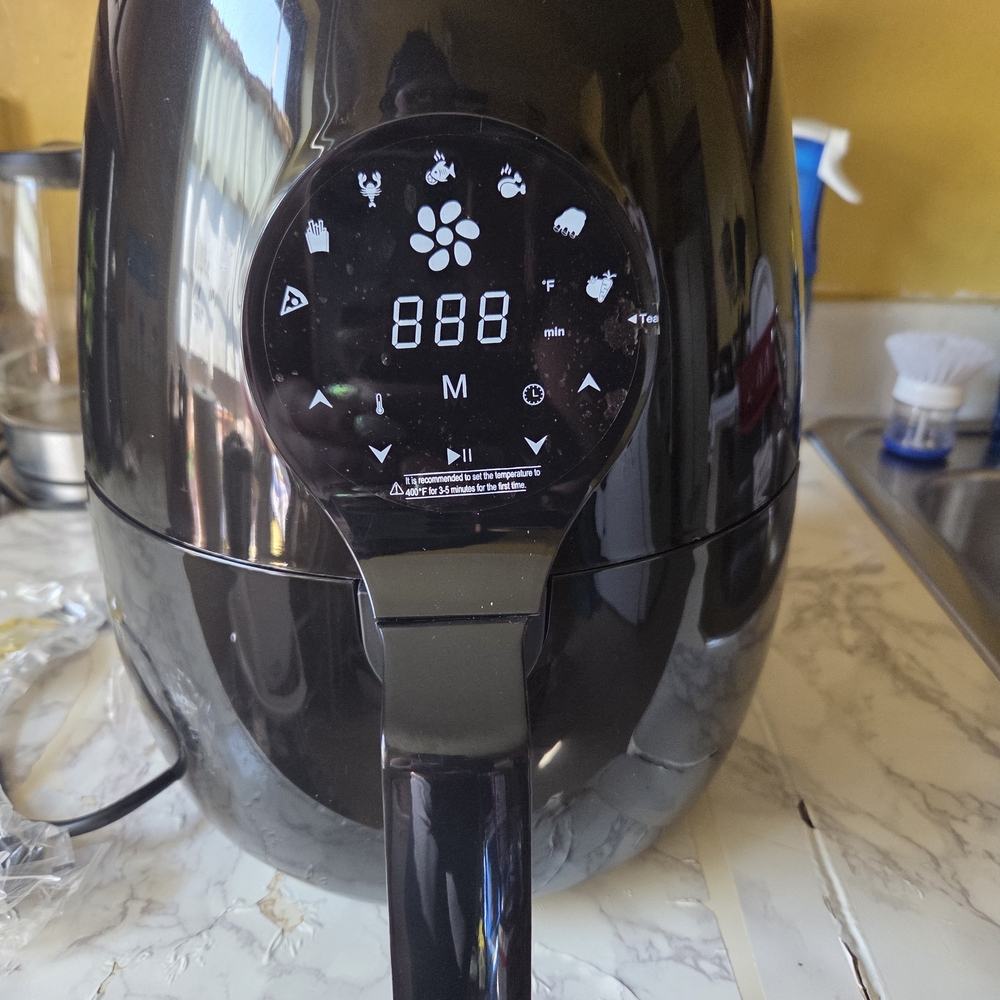 Digital Black Air Fryer